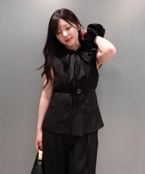 SENEE ダブルジャケットジレ double jacket gilet（ダブルジャケットジレ）（ベスト）｜SENEE