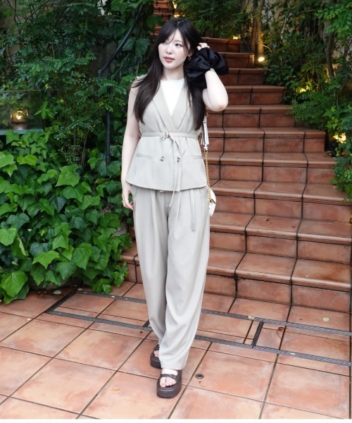 double jacket gilet（ダブルジャケットジレ）（ベスト）｜SENEE