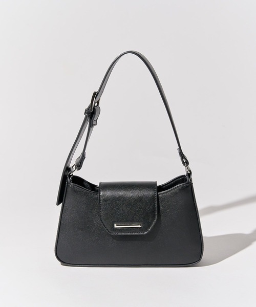 AMERICAN HOLIC(アメリカンホリック)の「スクエアワンショルダーバッグ(ショルダーバッグ・レディース・ブラック/ベージュ・FREE)」の16枚目の写真