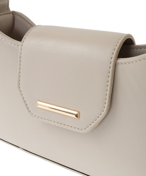 AMERICAN HOLIC(アメリカンホリック)の「スクエアワンショルダーバッグ(ショルダーバッグ・レディース・ブラック/ベージュ・FREE)」の6枚目の写真