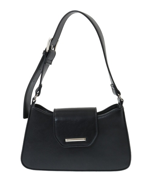 AMERICAN HOLIC(アメリカンホリック)の「スクエアワンショルダーバッグ(ショルダーバッグ・レディース・ブラック/ベージュ・FREE)」の4枚目の写真