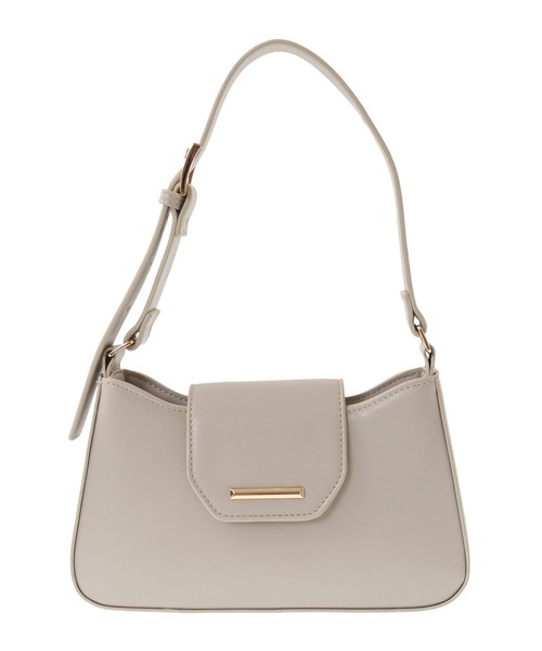 AMERICAN HOLIC(アメリカンホリック)の「スクエアワンショルダーバッグ(ショルダーバッグ・レディース・ブラック/ベージュ・FREE)」の3枚目の写真