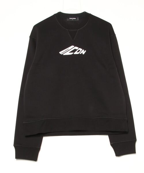 DSQUARED2（ディースクエアード）の「Icon Cool Fit Brushed Cotton/0252（スウェット・レディース・ホワイト/ブラック・L/S/M/XS）」の2枚目の写真