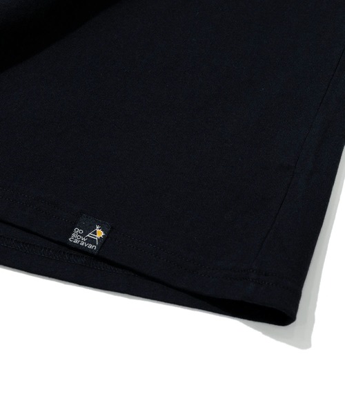 go slow caravan(ゴースローキャラバン)の「USA/C 色々刺繍 PKT TEE(Tシャツ/カットソー・メンズ・グリーン/ラベンダー/アイボリー/ブラック・SMALL/MEDIUM/LARGE/X-LARGE)」の8枚目の写真