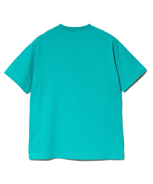 go slow caravan(ゴースローキャラバン)の「USA/C 色々刺繍 PKT TEE(Tシャツ/カットソー・メンズ・グリーン/ラベンダー/アイボリー/ブラック・SMALL/MEDIUM/LARGE/X-LARGE)」の20枚目の写真