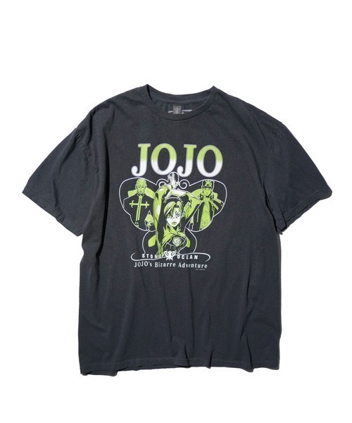ジョジョの奇妙な冒険(ジョジョノキミョウナボウケン)の「THRIFTY LOOK スリフティルック / THRIFTY ANIME TEE "JOJO'S BIZARRE ADVENTURE"(Tシャツ/カットソー・メンズ・ブラック/ブラック系1/ブラック系3/ブラック系2/その他1/その他・X-LARGE/XX-LARGE/LARGE/MEDIUM)」の4枚目の写真