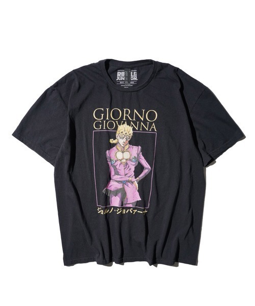 ジョジョの奇妙な冒険(ジョジョノキミョウナボウケン)の「THRIFTY LOOK スリフティルック / THRIFTY ANIME TEE "JOJO'S BIZARRE ADVENTURE"(Tシャツ/カットソー・メンズ・ブラック/ブラック系1/ブラック系3/ブラック系2/その他1/その他・X-LARGE/XX-LARGE/LARGE/MEDIUM)」の6枚目の写真