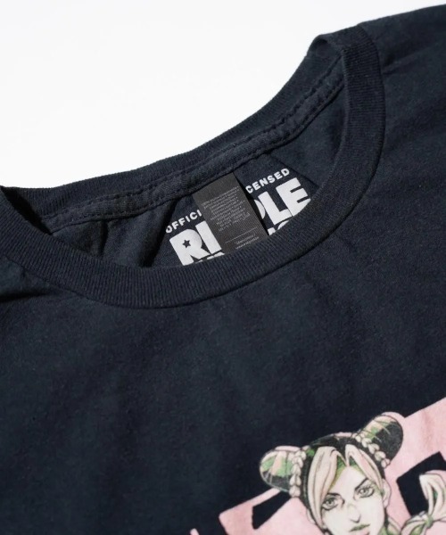 ジョジョの奇妙な冒険(ジョジョノキミョウナボウケン)の「THRIFTY LOOK スリフティルック / THRIFTY ANIME TEE "JOJO'S BIZARRE ADVENTURE"(Tシャツ/カットソー・メンズ・ブラック/ブラック系1/ブラック系3/ブラック系2/その他1/その他・X-LARGE/XX-LARGE/LARGE/MEDIUM)」の7枚目の写真