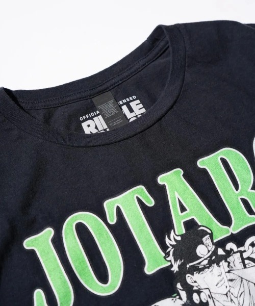 ジョジョの奇妙な冒険(ジョジョノキミョウナボウケン)の「THRIFTY LOOK スリフティルック / THRIFTY ANIME TEE "JOJO'S BIZARRE ADVENTURE"(Tシャツ/カットソー・メンズ・ブラック/ブラック系1/ブラック系3/ブラック系2/その他1/その他・X-LARGE/XX-LARGE/LARGE/MEDIUM)」の13枚目の写真