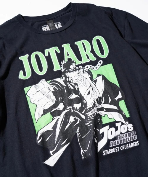 ジョジョの奇妙な冒険(ジョジョノキミョウナボウケン)の「THRIFTY LOOK スリフティルック / THRIFTY ANIME TEE "JOJO'S BIZARRE ADVENTURE"(Tシャツ/カットソー・メンズ・ブラック/ブラック系1/ブラック系3/ブラック系2/その他1/その他・X-LARGE/XX-LARGE/LARGE/MEDIUM)」の14枚目の写真