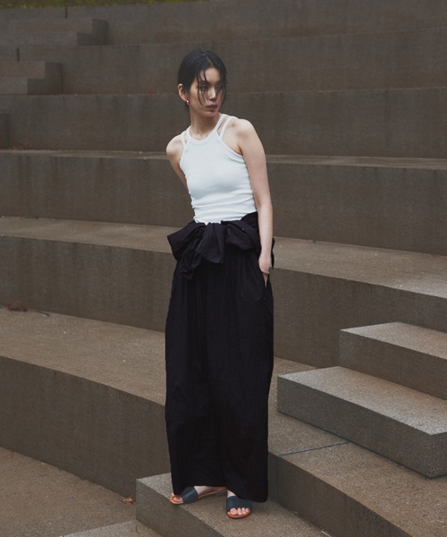 hellam（へラム）の「ハーフスリーブジャンプスーツ（つなぎ