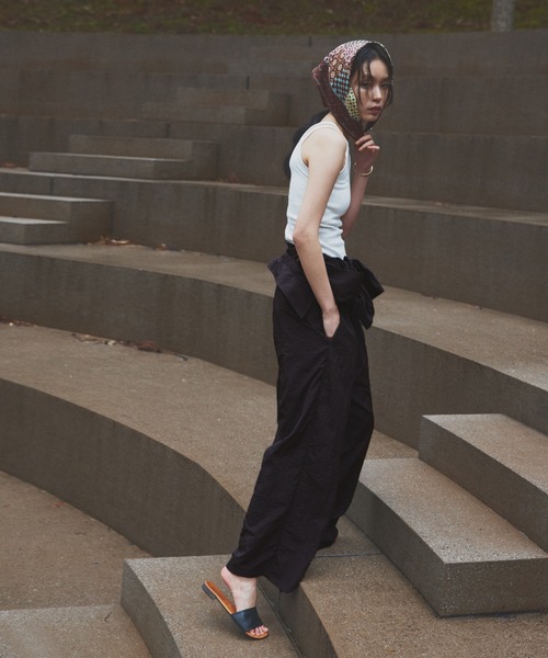 hellam（へラム）の「ハーフスリーブジャンプスーツ（つなぎ