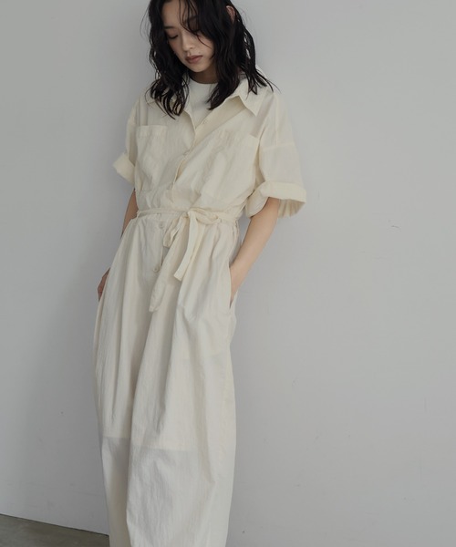 ハーフスリーブジャンプスーツ ハーフスリーブジャンプスーツ | [公式]バビロン（BABYLONE）通販