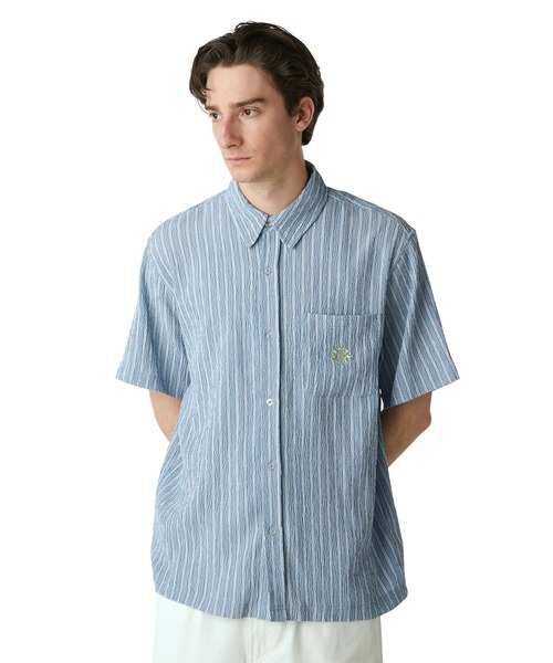 APOLLO STRIPED SHIRT / HUF 半袖シャツ シャツ（シャツ