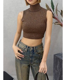 EVRIS | ラメニットノースリーブ(タンクトップ)