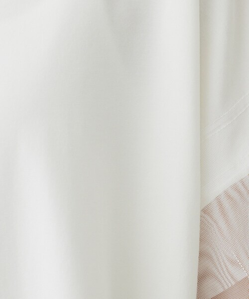 Torrazzo Donna（トラッゾドンナ）の「【TORRAZZO DONNA】前後2wayポンチョプルオーバー（Tシャツ/カットソー・レディース・ホワイト/ブラック・02）」の13枚目の写真