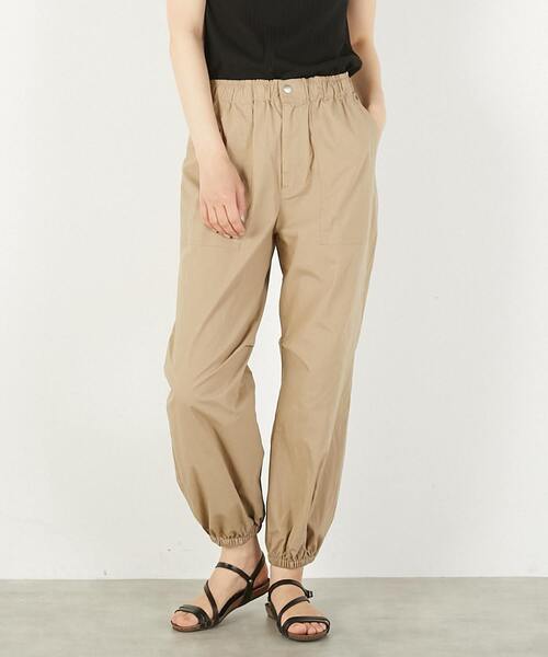 MELROSE claire（メルローズ クレール）の「【ストレッチカーゴパンツ】（その他パンツ・レディース・オフホワイト/ブラック/ベージュ・2/3）」の3枚目の写真