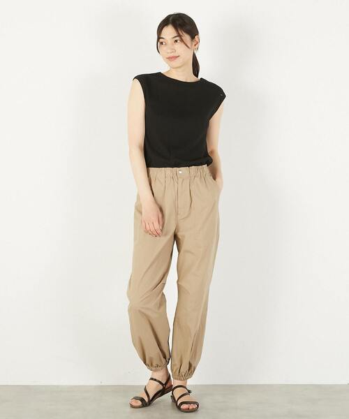 MELROSE claire（メルローズ クレール）の「【ストレッチカーゴパンツ】（その他パンツ・レディース・オフホワイト/ブラック/ベージュ・2/3）」の16枚目の写真