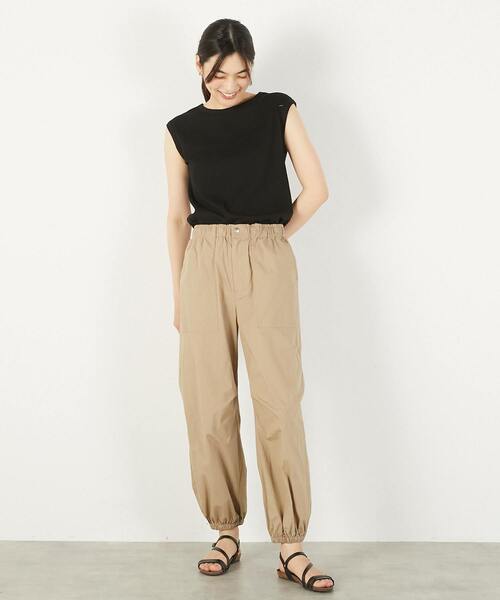 MELROSE claire（メルローズ クレール）の「【ストレッチカーゴパンツ】（その他パンツ・レディース・オフホワイト/ブラック/ベージュ・2/3）」の22枚目の写真