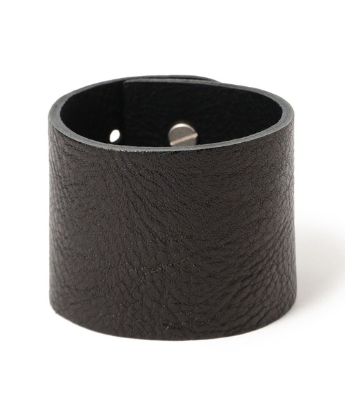 BEAMS BOY(ビームスボーイ)の「レザーブレス(ブレスレット・レディース・ブラック/ブラウン・ONE SIZE)」の1枚目の写真