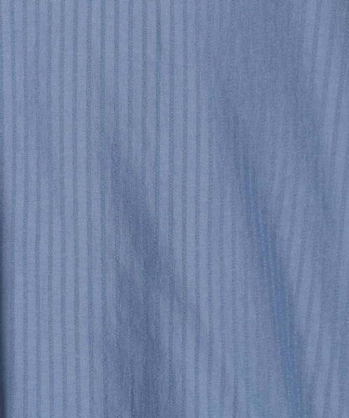 BAYFLOW（ベイフロー）の「[軽くて柔らかい]ボリュームスリーブシアーチュニック（チュニック・レディース・ブルー/ホワイト/チャコール・FREE）」の15枚目の写真