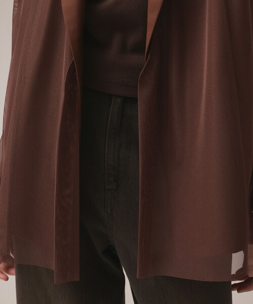 Diagram（ダイアグラム）の「チュールオーバーベスト（ベスト・レディース・ブラック/ブラウン・36/38）」の17枚目の写真