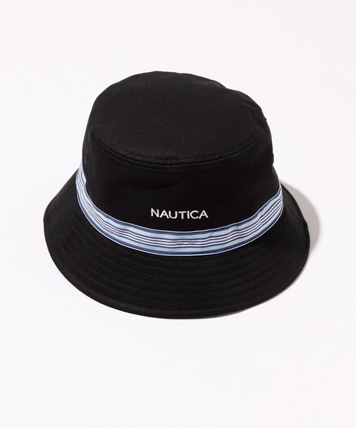 NAUTICA(ノーティカ)の「【NAUTICA】REVERSIBLE BUCKET HAT CBS(ハット・メンズ・ベージュ/ブラック・FREE)」の2枚目の写真