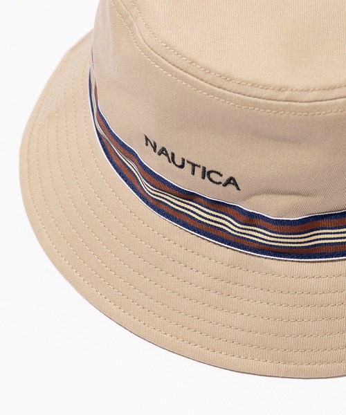 NAUTICA(ノーティカ)の「【NAUTICA】REVERSIBLE BUCKET HAT CBS(ハット・メンズ・ベージュ/ブラック・FREE)」の4枚目の写真