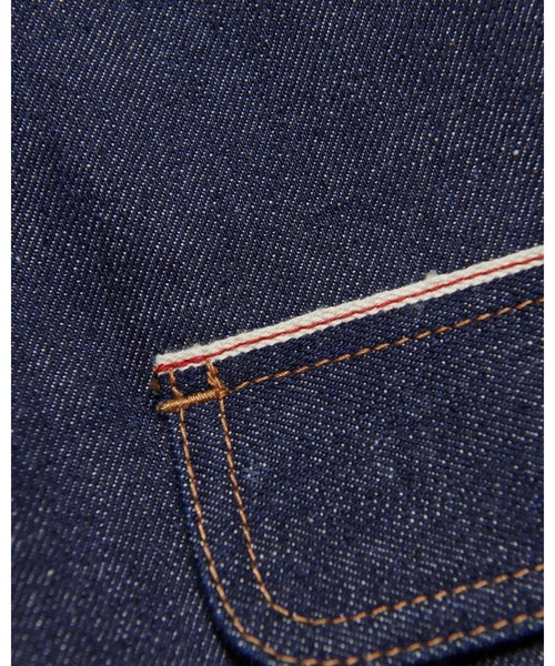 uniform experiment（ユニフォームエクスペリメント）の「RIGID DENIM TRUCKER JACKET（デニムジャケット・メンズ・インディゴブルー・4/3/2/1/5）」の6枚目の写真