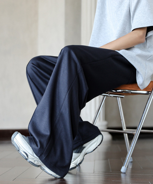 neos(ネオス)の「【neos】ルーズシルエット センタープレス バルーン ワイド スウェット パンツ(スウェットパンツ・メンズ・ブラック/グレー/ネイビー・MEDIUM/LARGE)」の18枚目の写真