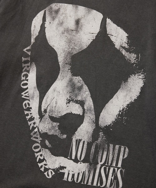VIRGOwearworks(ヴァルゴウェアワークス)の「PIERROT CHAOS L/S(Tシャツ/カットソー・メンズ・ブルー/ホワイト/ブラック・2/3/4/5)」の14枚目の写真