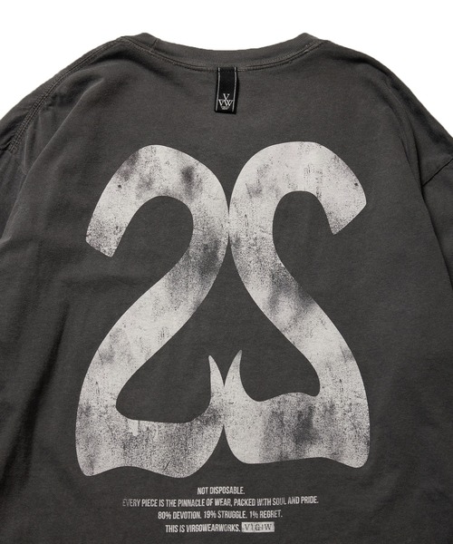 VIRGOwearworks(ヴァルゴウェアワークス)の「PIERROT CHAOS L/S(Tシャツ/カットソー・メンズ・ブルー/ホワイト/ブラック・2/3/4/5)」の16枚目の写真