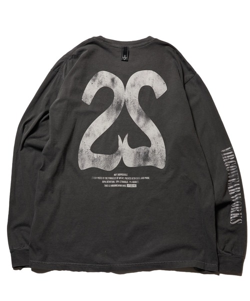 VIRGOwearworks(ヴァルゴウェアワークス)の「PIERROT CHAOS L/S(Tシャツ/カットソー・メンズ・ブルー/ホワイト/ブラック・2/3/4/5)」の8枚目の写真