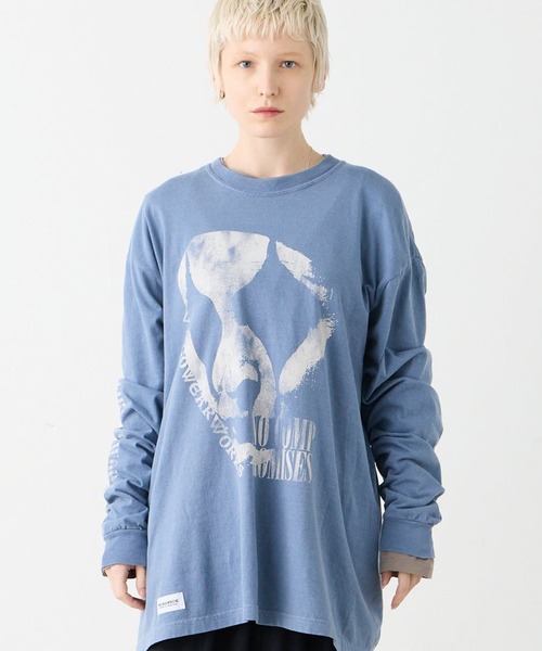 VIRGOwearworks(ヴァルゴウェアワークス)の「PIERROT CHAOS L/S(Tシャツ/カットソー・メンズ・ブルー/ホワイト/ブラック・2/3/4/5)」の11枚目の写真