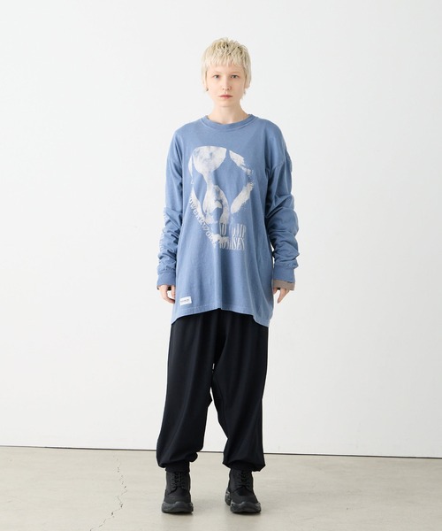 VIRGOwearworks(ヴァルゴウェアワークス)の「PIERROT CHAOS L/S(Tシャツ/カットソー・メンズ・ブルー/ホワイト/ブラック・2/3/4/5)」の21枚目の写真