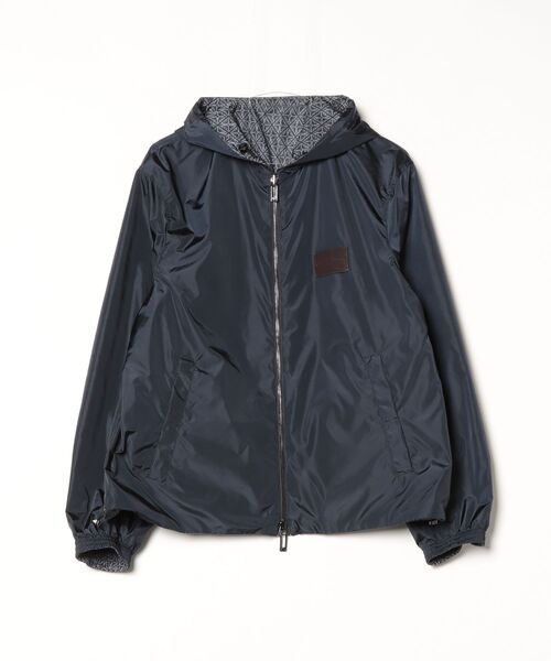 EMPORIO ARMANI(エンポリオアルマーニ)の「【エンポリオ アルマーニ】リバーシブルブルゾン ナイロン マジョリカプリント(ナイロンジャケット・メンズ・ネイビー・54/52/50/48/46)」の4枚目の写真
