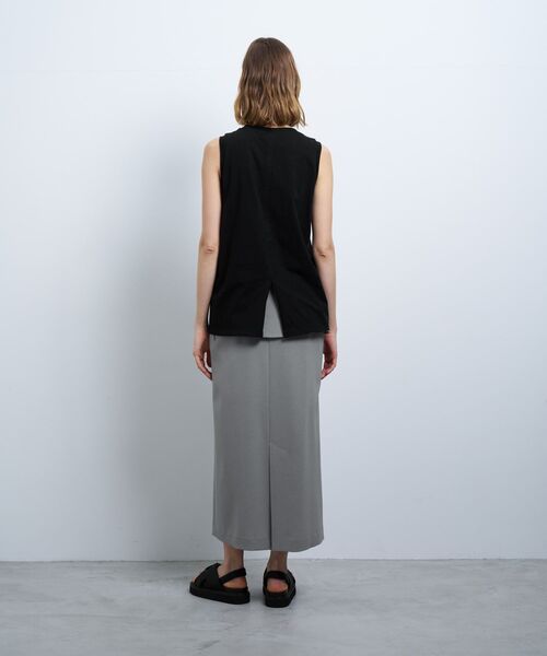 セール】ノットリボンノースリーブカットソー（Tシャツ