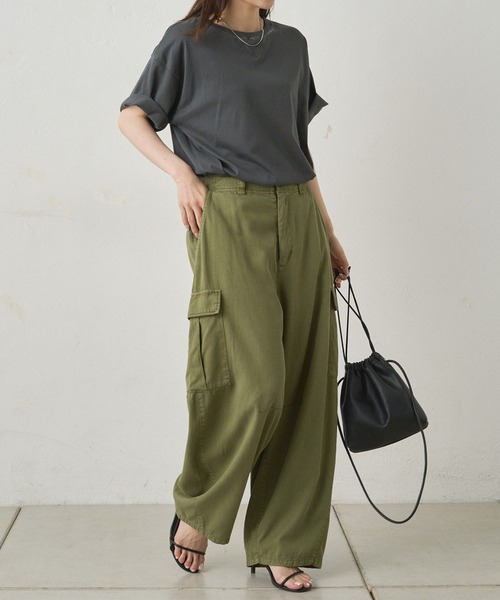 PUAL CE CIN(ピュアルセシン)の「フェイクレザー巾着バッグ(ショルダーバッグ・レディース・ブラック/ブラウン・FREE)」の19枚目の写真