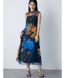 MURUA | シェイドフラワーレイヤードワンピース(ワンピース)