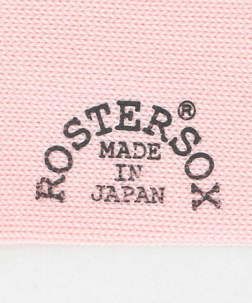 ROSTER SOX(ロスターソックス)の「【一部別注】<ROSTER SOX>バックスター ソックス(ソックス/靴下・レディース・オフホワイト/ライトピンク/ブラック・FREE)」の8枚目の写真