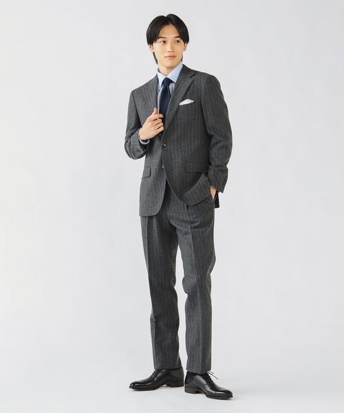 セール】チョークストライプ スーツ（S～XXL・セットアイテム