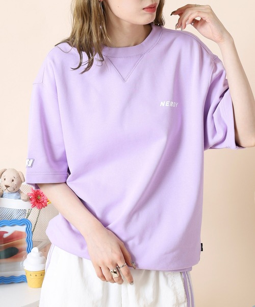 ★ノルディ★ 新作 Diagonal Line Sweatshirt スウェットシャツ スウェットシャツ（スウェット）｜NERDY（ノルディ）の