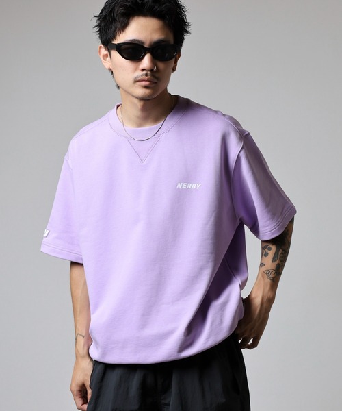 ノルディ★新作 Souffle Sweat Shirts Tシャツ スウェットシャツ ノルディ NERDY ラグビースウェットシャツ -ファッション通販