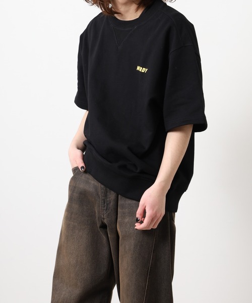 NERDY（ノルディ）の「スウェットシャツ（スウェット・レディース・イエロー/ホワイト/パープル/ブラック・S/L/M）」の8枚目の写真