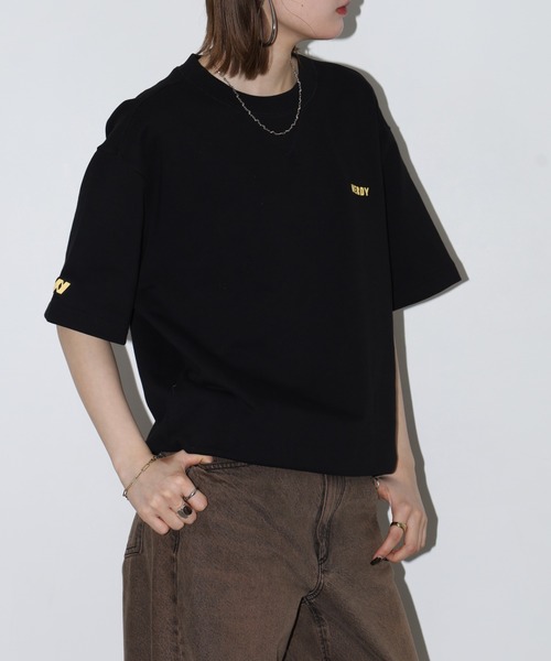 NERDY（ノルディ）の「スウェットシャツ（スウェット・レディース・イエロー/ホワイト/パープル/ブラック・S/L/M）」の15枚目の写真