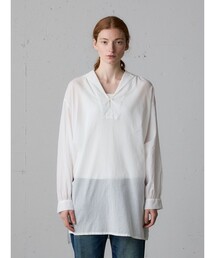 MidiUmi（ミディウミ）の「MidiUmi シースルーセーラーカラーチュニック（ワンピース）」