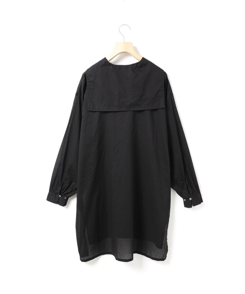 MidiUmi(ミディウミ)の「MidiUmi シースルーセーラーカラーチュニック(ワンピース・レディース・ライトグレー/ブラック/オフホワイト・FREE)」の19枚目の写真