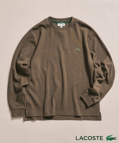 LACOSTE / ラコステ】 別注 ワッフルL/S カットソー（Tシャツ