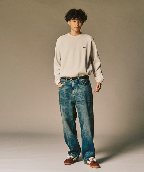 LACOSTE(ラコステ)の「【LACOSTE / ラコステ】 別注 ワッフルL/S カットソー(Tシャツ/カットソー・メンズ・カーキ/チャコールグレー/ブラック・4/5/6/3)」の19枚目の写真