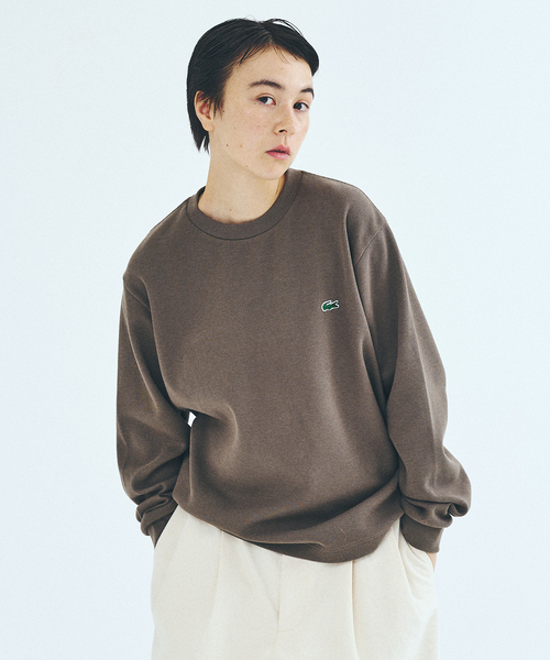 LACOSTE(ラコステ)の「【LACOSTE / ラコステ】 別注 ワッフルL/S カットソー(Tシャツ/カットソー・メンズ・カーキ/チャコールグレー/ブラック・4/5/6/3)」の22枚目の写真